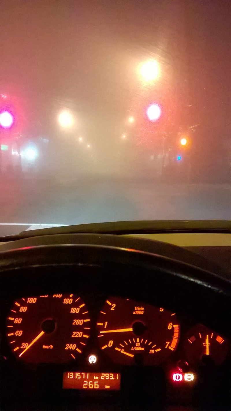 Illustration for article titled I Had to Drive Home In This....
